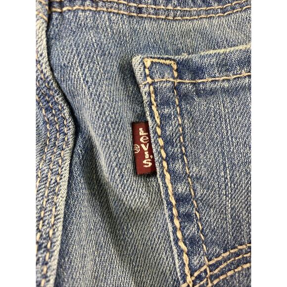 Levis 529 Capri Jeans Womens Size 10 Medium Wash Denim Stretch NWT - Picture 13 of 13